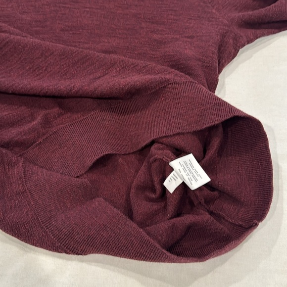 Red Ale By Alesbury Men's Burgundy Heather Sweater Crew Neck Long Sleeve size M - Picture 9 of 9